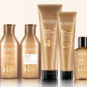 REDKEN ALL SOFT 5PC SET SEE DESCRIPTION